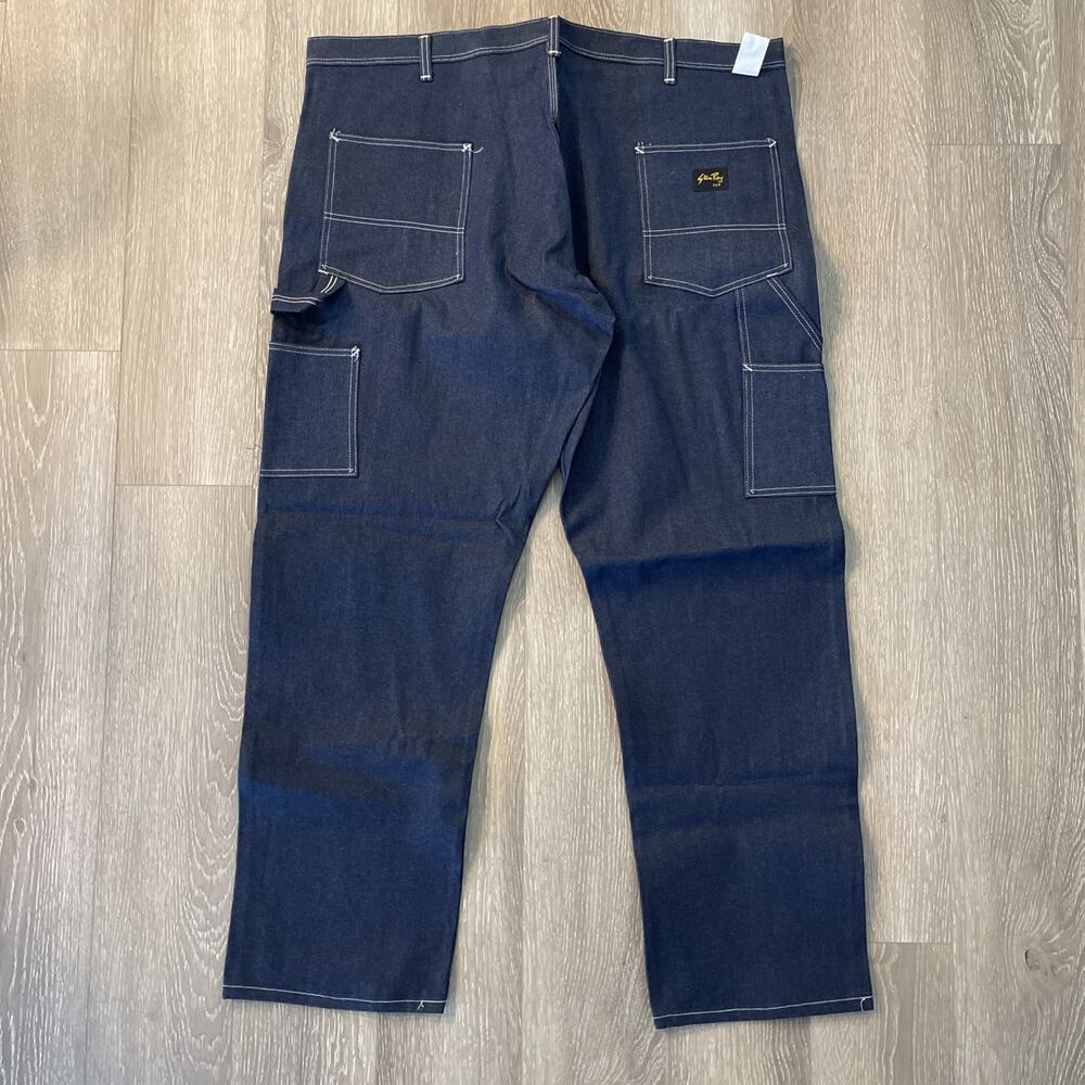 Men's Stan Ray Original Painter Pants Denim Size 48 X 34 Rare Size USA Made 7 - Picture 6 of 8